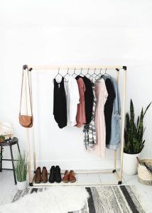 26 DIY Clothing Rack Projects For Cheap All Sands