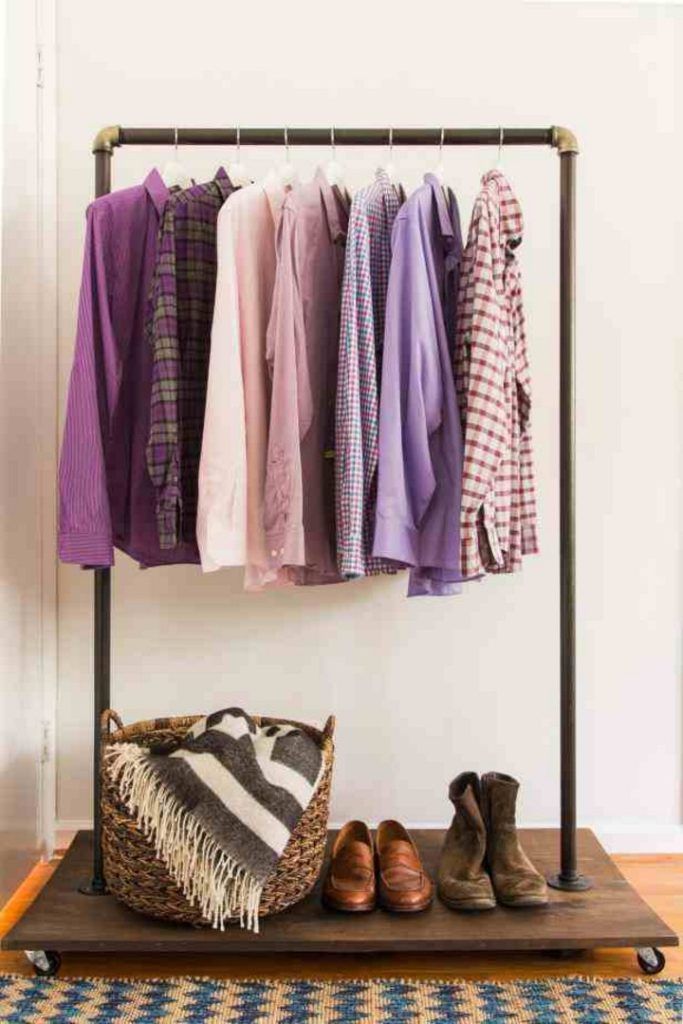 26 DIY Clothing Rack Projects For Cheap All Sands