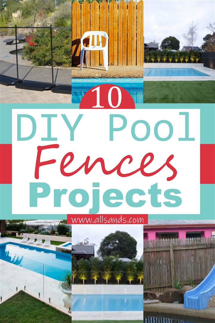 10 DIY Pool Fences Projects