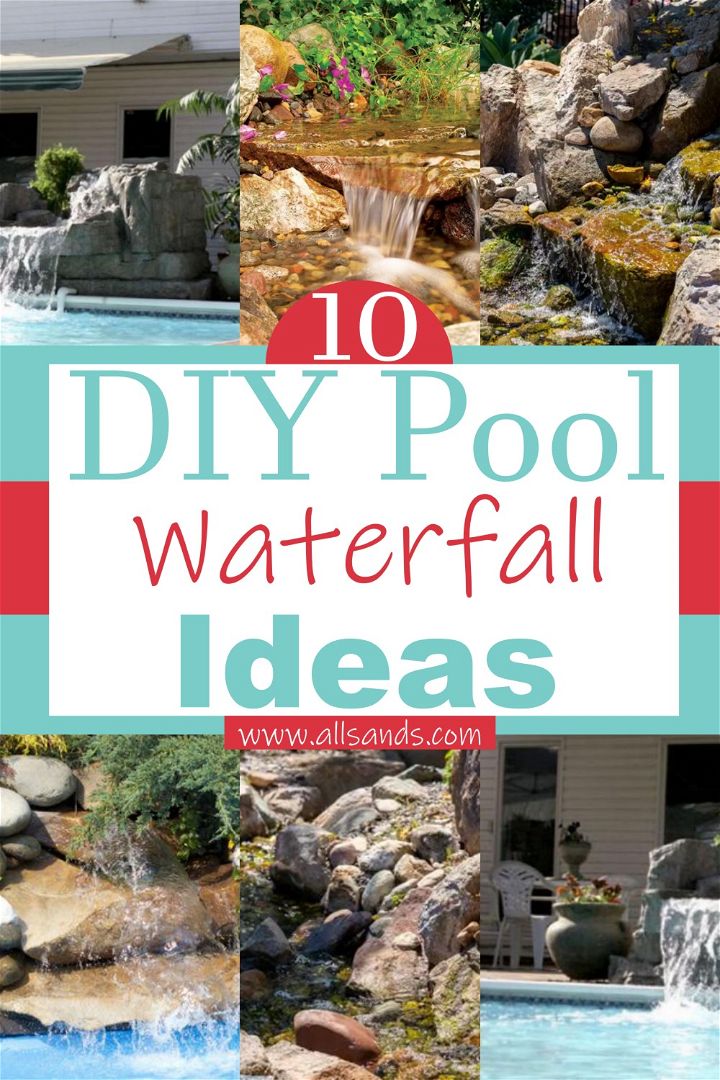 10 DIY Pool Waterfall Ideas