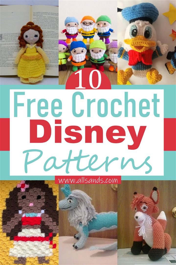 10 Free Crochet Disney Patterns