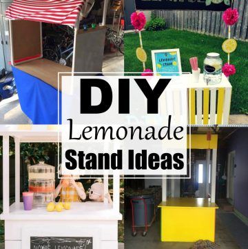 24 DIY Lemonade Stand Ideas
