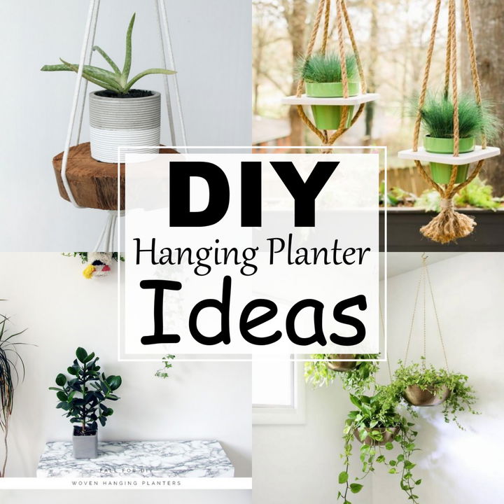26 DIY Hanging Planter Ideas For Indoor