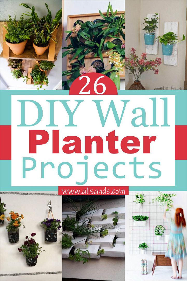 26 DIY Wall Planter Projects