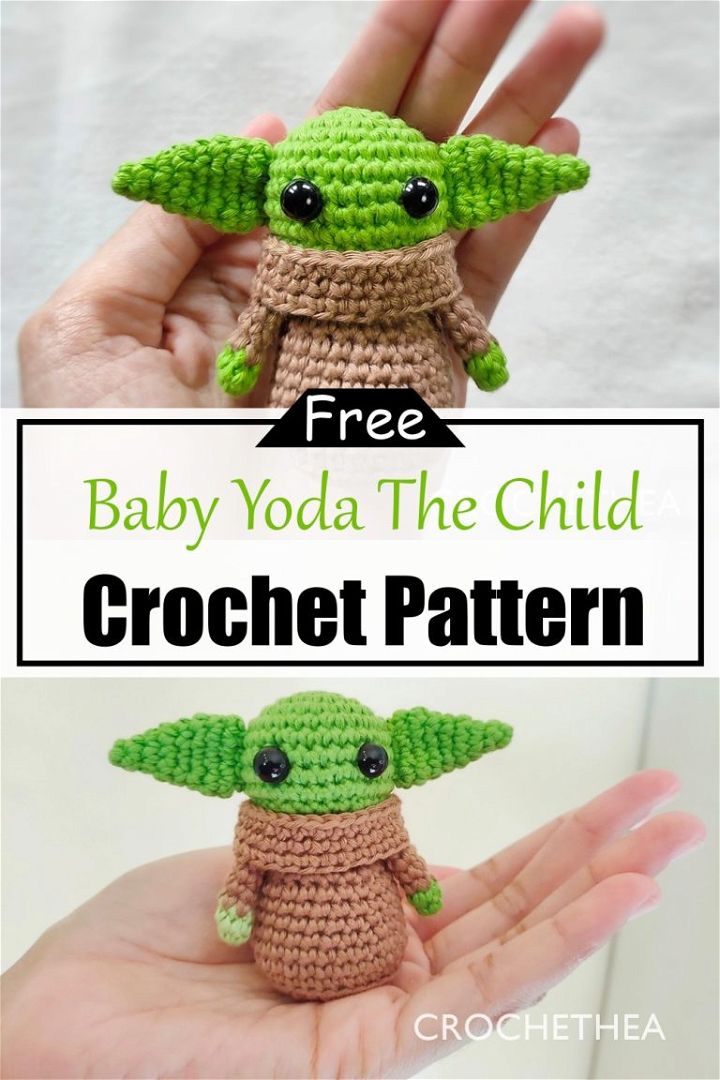 15 Free Baby Yoda Crochet Patterns - All Sands