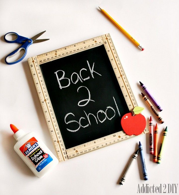 Back To School Chalkboard Sign