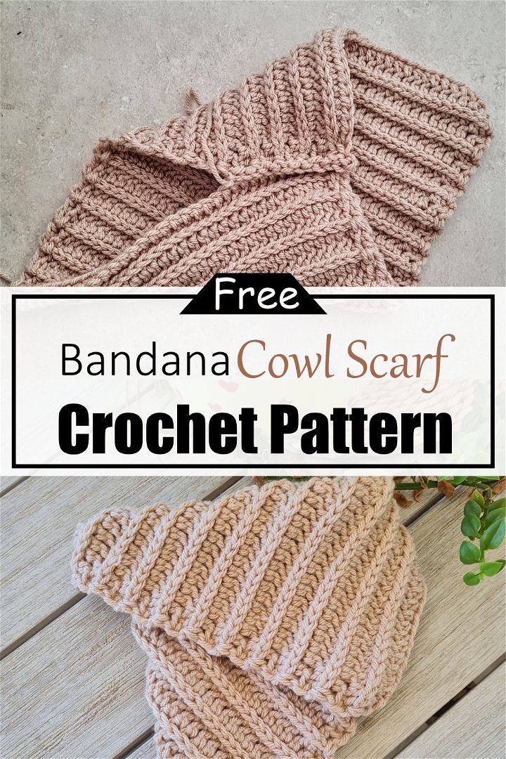 Bandana Cowl Scarf