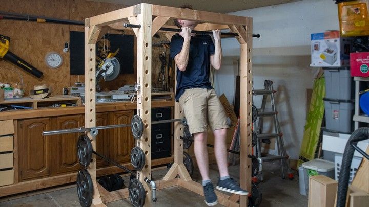 Building A DIY Power Rack For Exercise