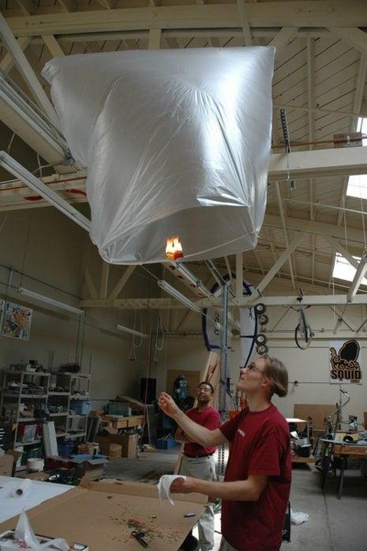 Candle Powered Hot Air Balloon
