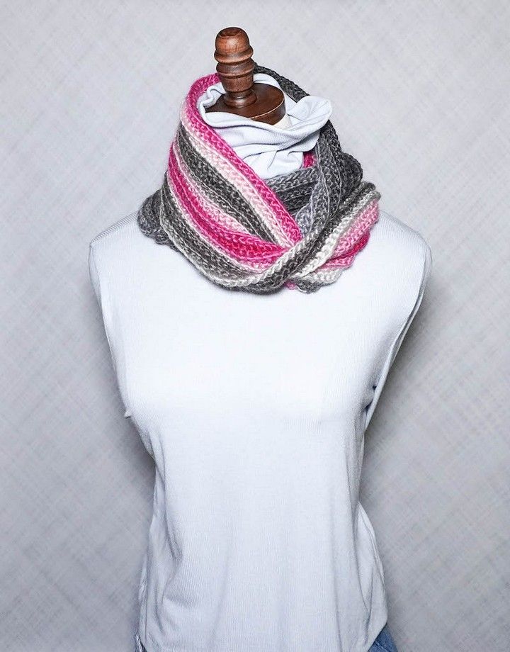 Color Burst neck wrap 