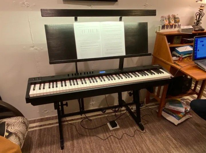 Construct A Music Rest For A Digital piano Stand