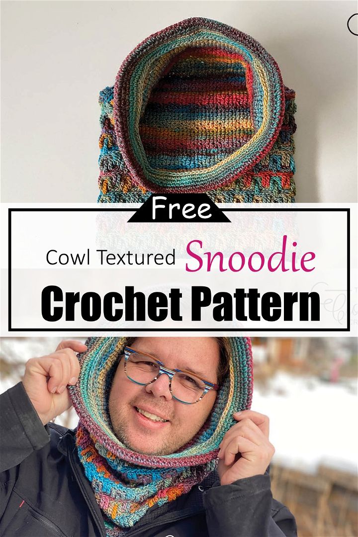 Cowl Textured Snoodie