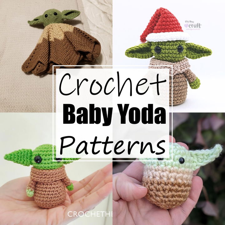 15 Free Baby Yoda Crochet Patterns