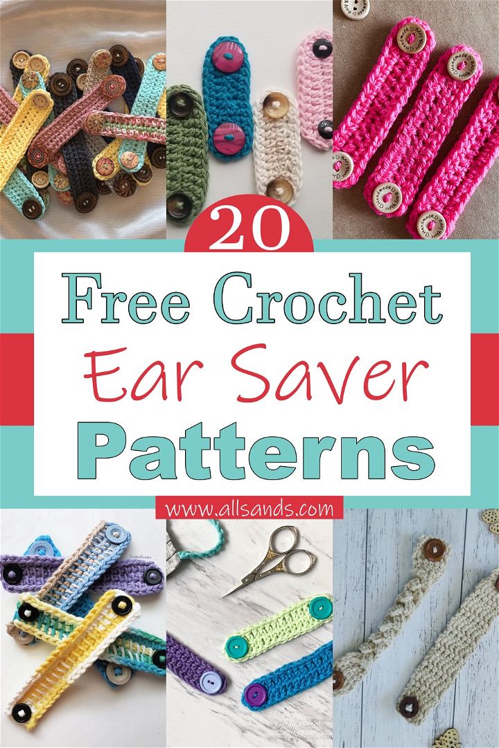 Crochet Ear Saver Patterns 1