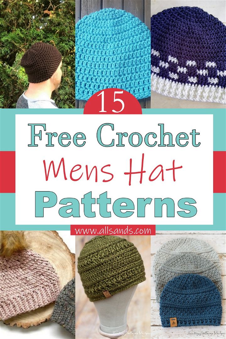 Crochet Mens Hat Patterns 1