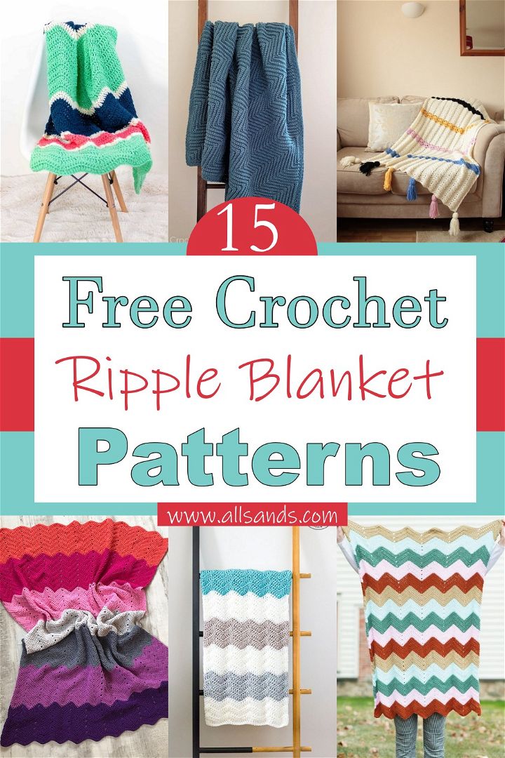 Crochet Ripple Blanket Patterns 1