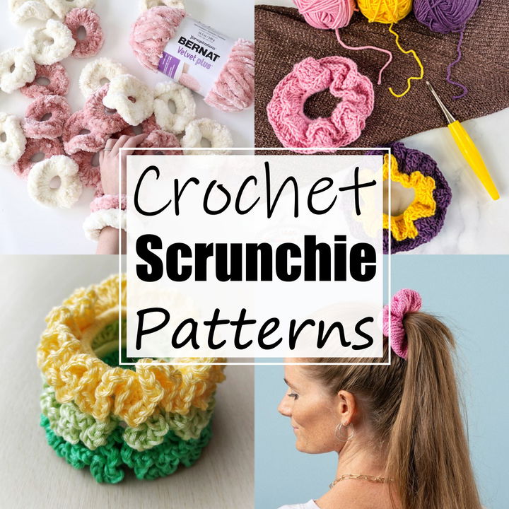 Crochet Scrunchie Patterns