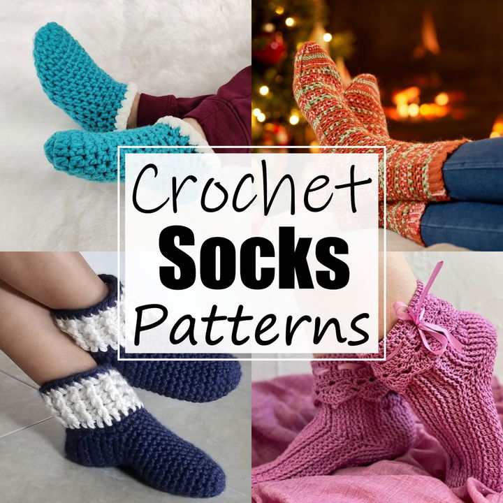 17 Crochet Socks Patterns For Beginners