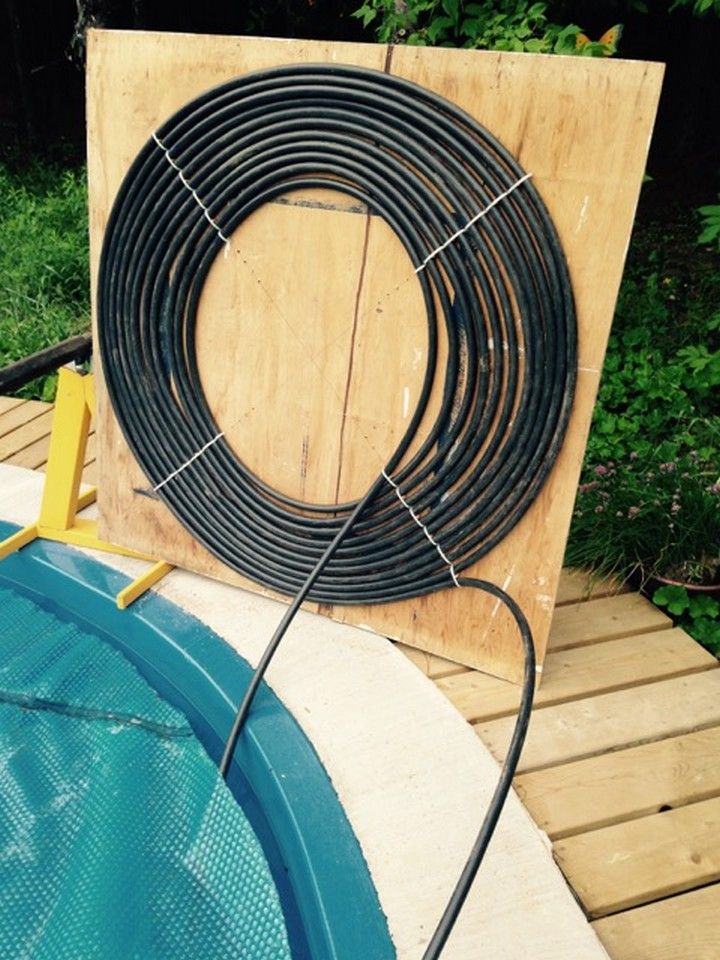 DIY 1 Hour Solar Pool Heater