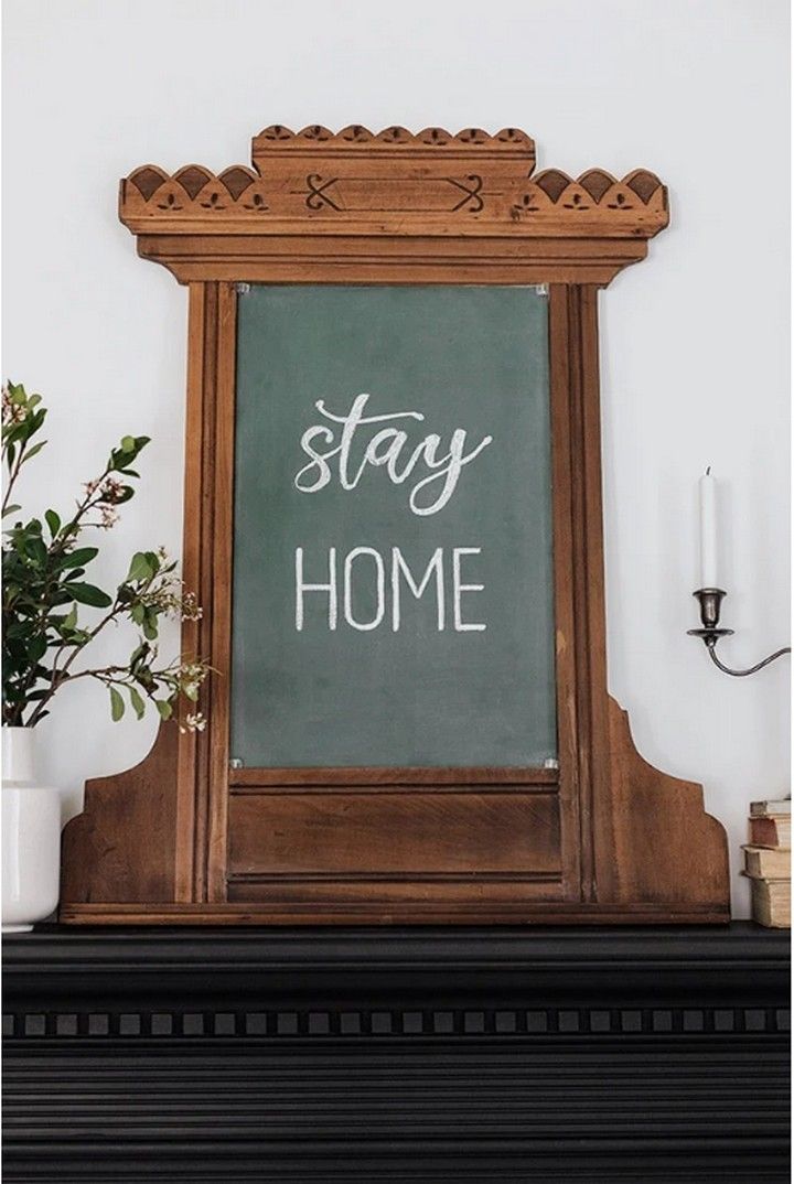 DIY 2-ingredient Chalkboard