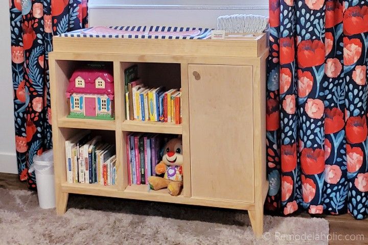 DIY Baby Changing Table Topper