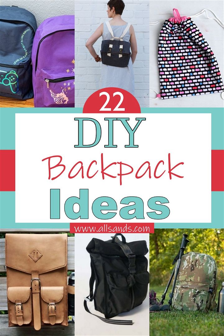 DIY Backpack Ideas 1