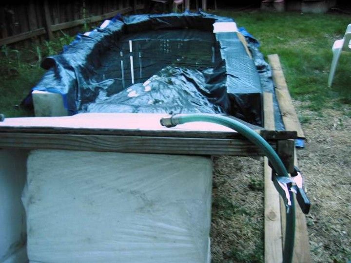 DIY Backyard Water Slide