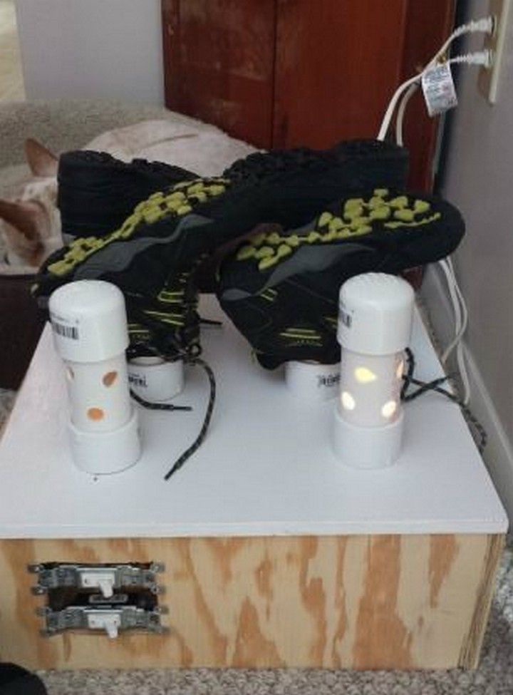 DIY Boot Dryer 1