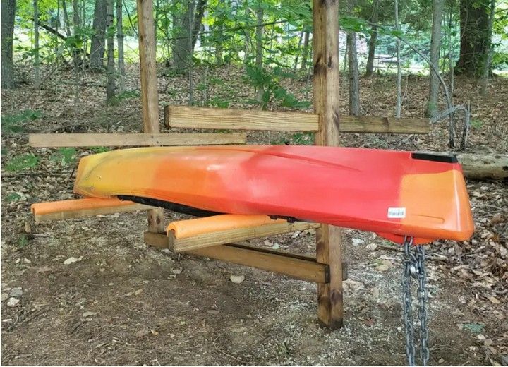 DIY Building A Wood Kayak Rack