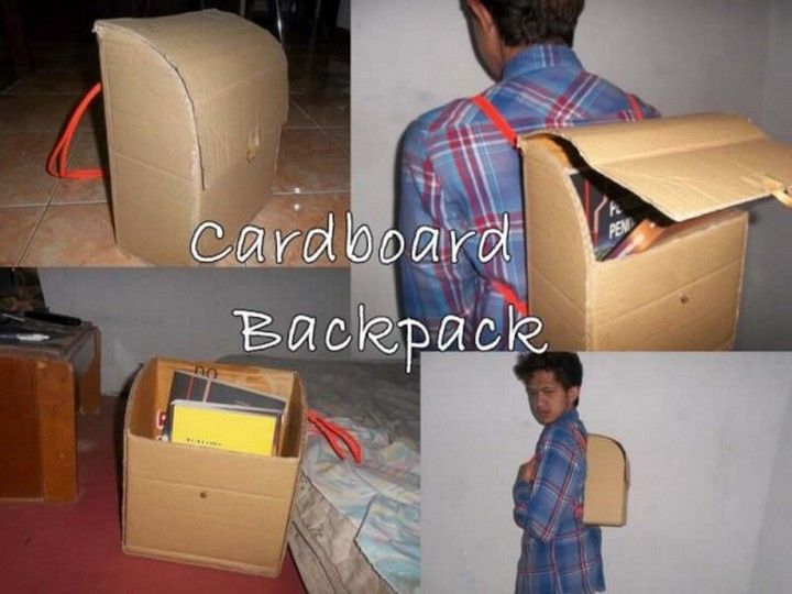  Cardboard bag for kids