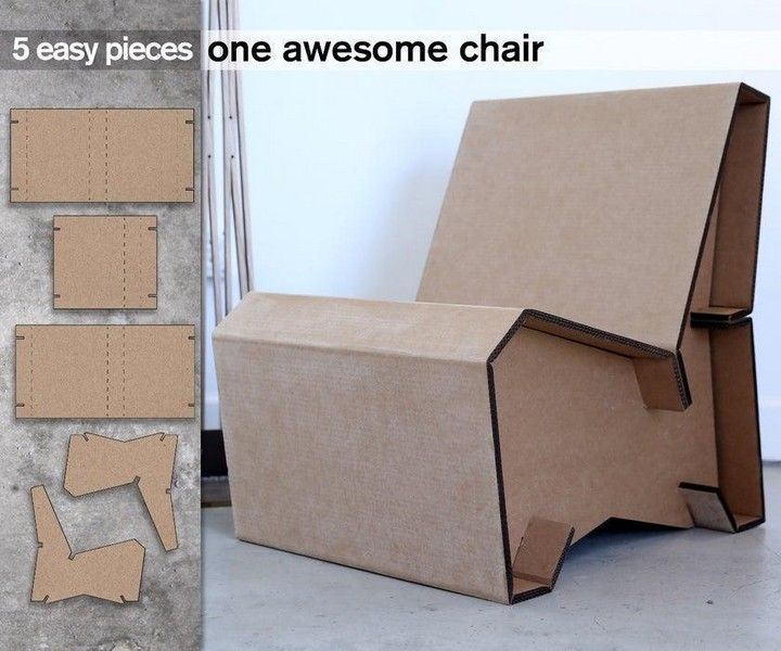 Cardboard seating
