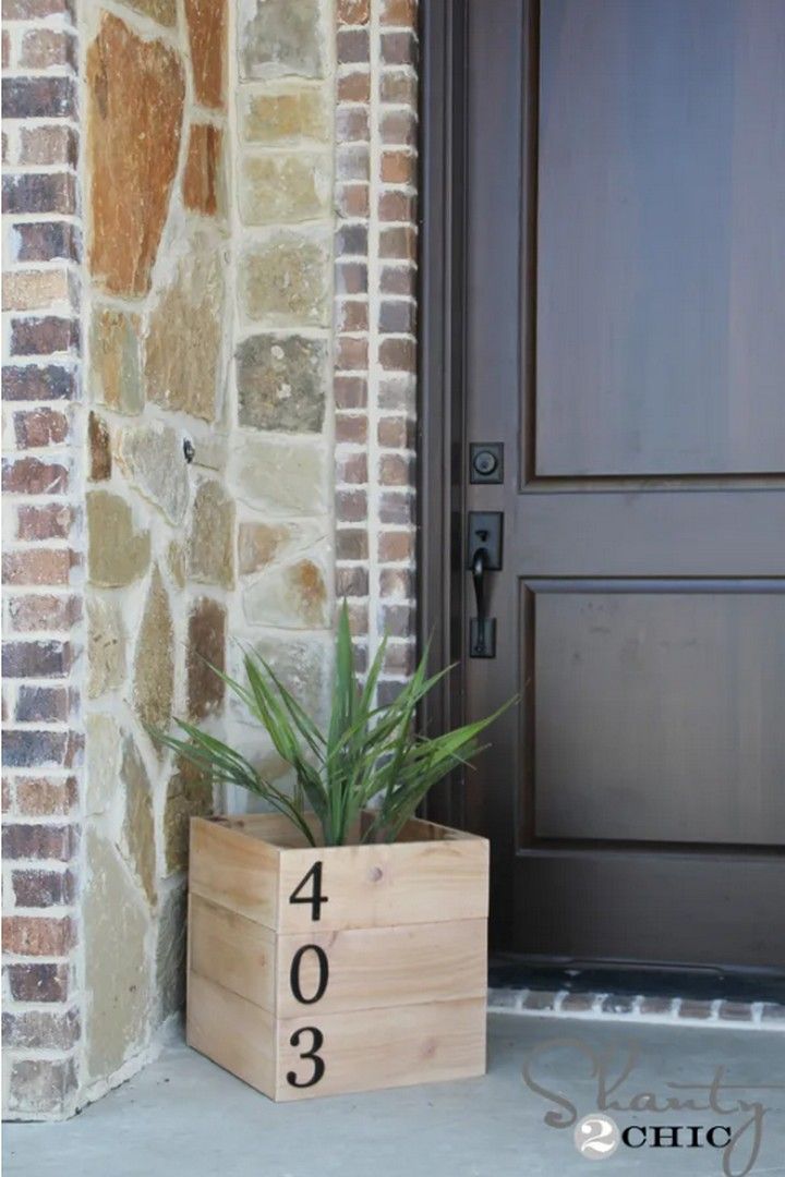 Easy to make outdoor Planter