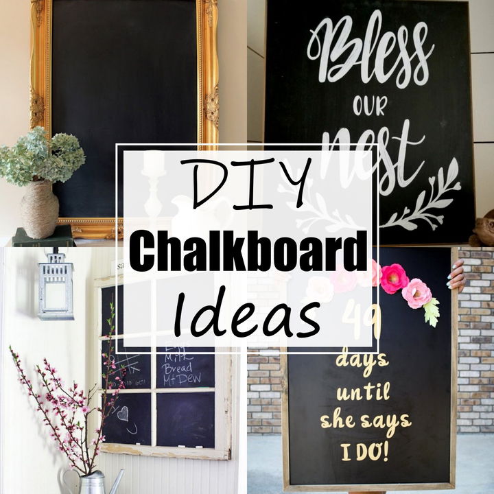 15 DIY Chalkboard Ideas For Home Decor