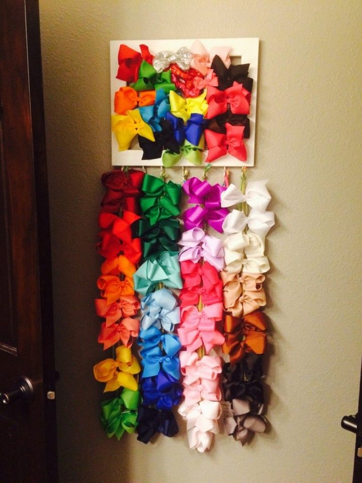 DIY Arrow Hair Bow Holder