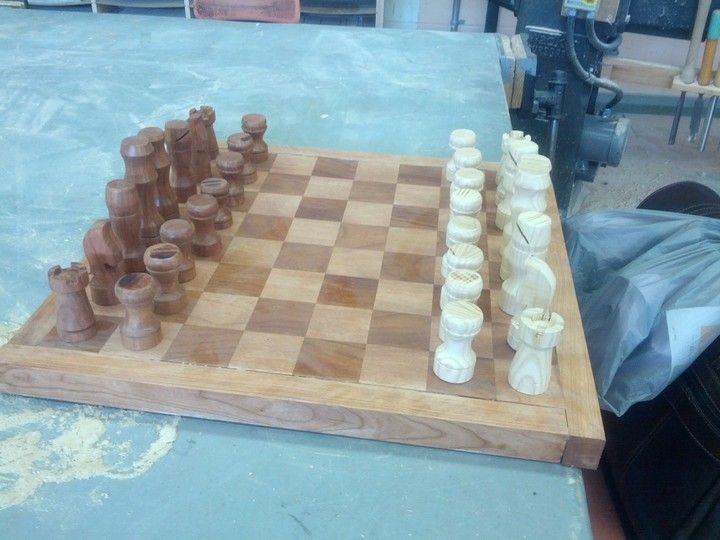 easy to make chess pad