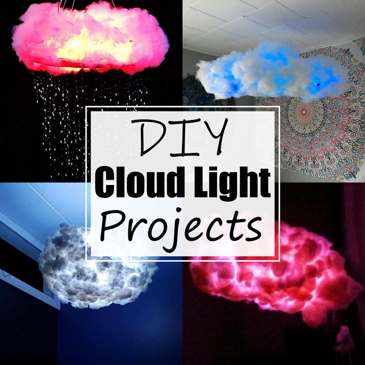 28 DIY Cloud Light Projects For Home Decor
