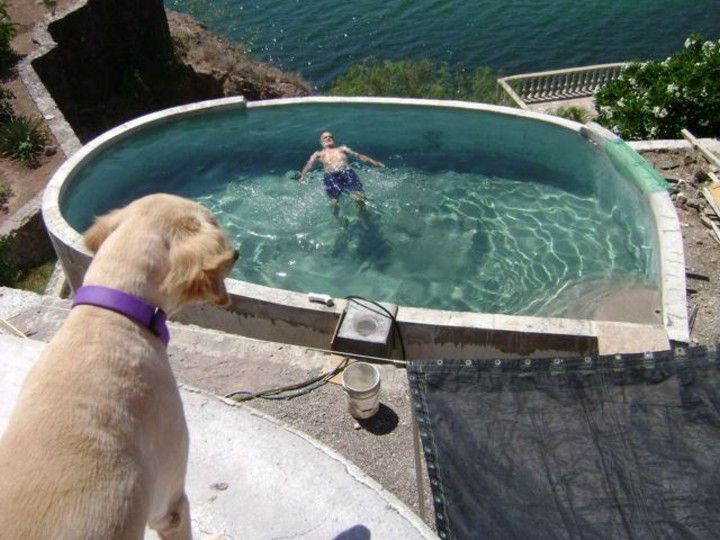 DIY Concrete Inground Swimming Pool