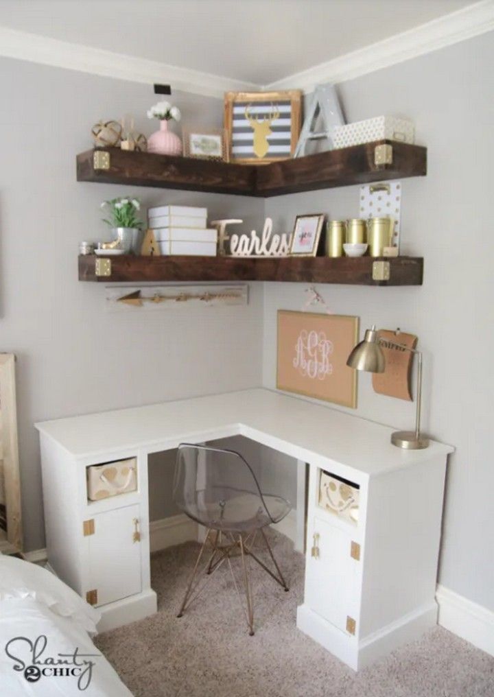 DIY Corner Desk