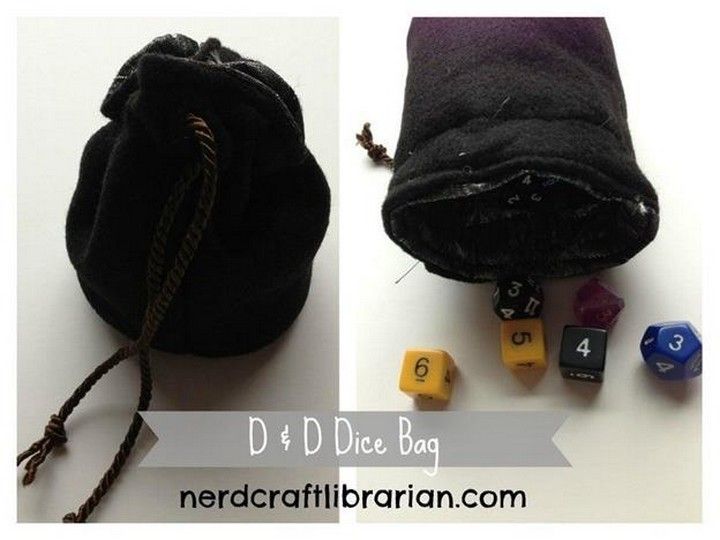 DIY D & D Dice Bag