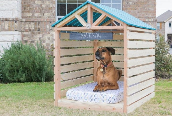 DIY Doghouse Gazebo