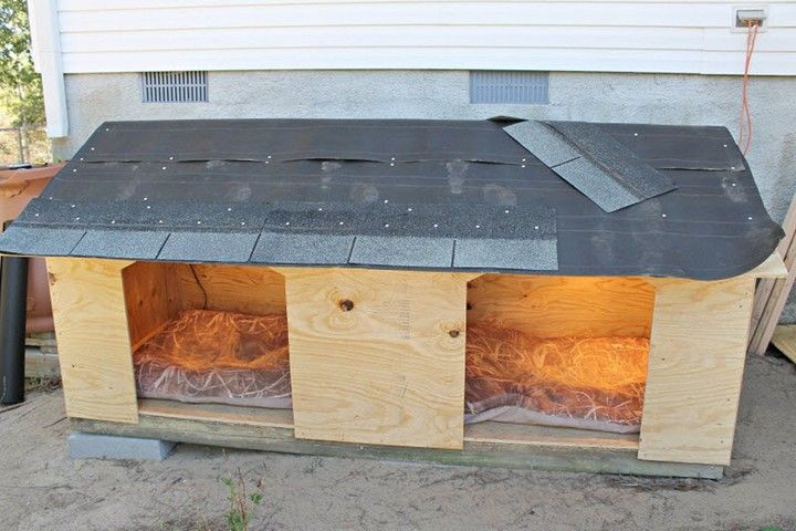 DIY Double Door Dog House