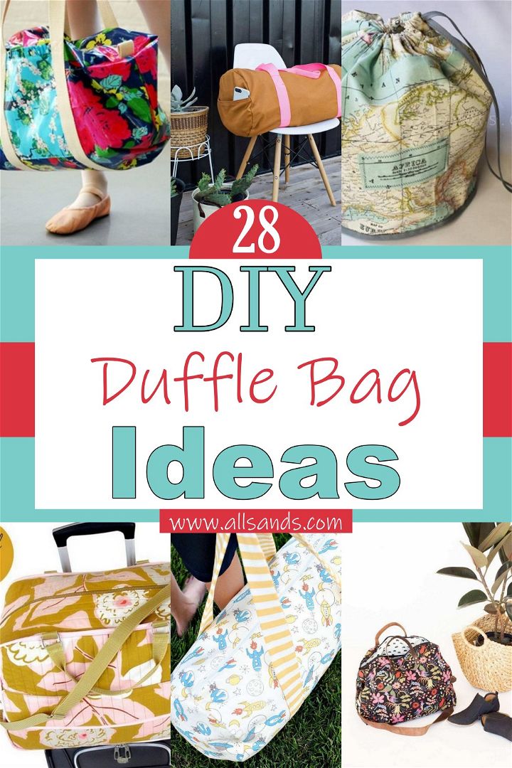 DIY Duffle Bag Ideas 1