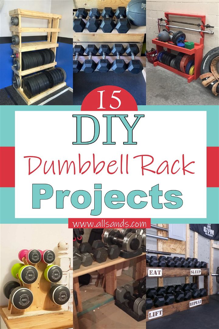 DIY Dumbbell Rack Projects 1