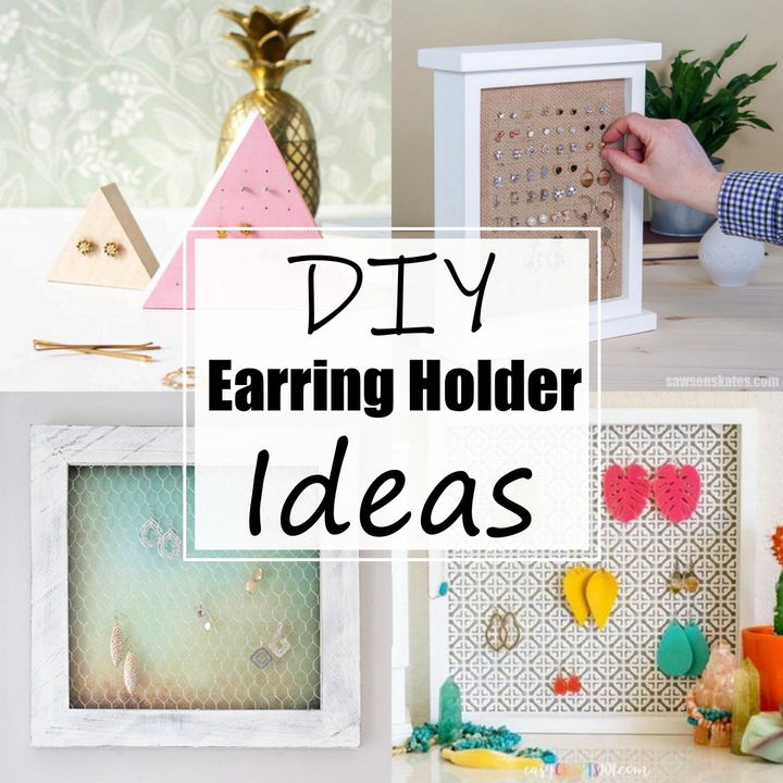 DIY Earring Holder Ideas