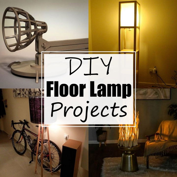 19 DIY Floor Lamp Projects For Indoor Decor