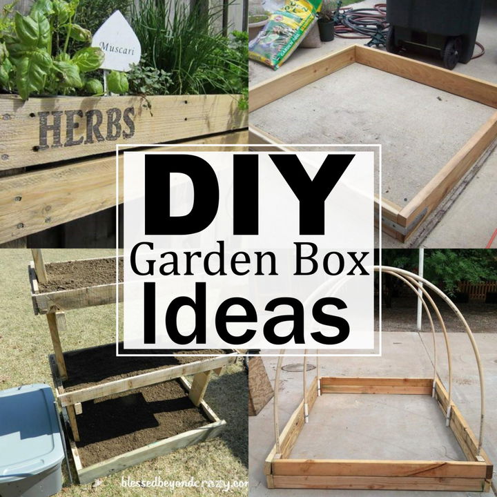 29 DIY Garden Box Ideas For Home Gardening