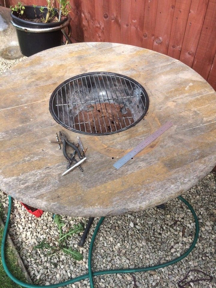 DIY Grill Table 2