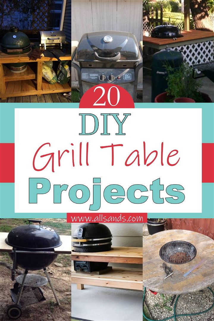 DIY Grill Table Projects