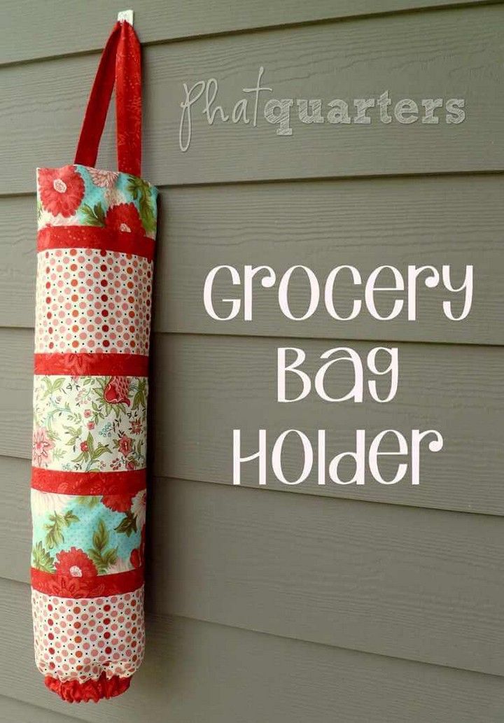 DIY Grocery Bag Holder