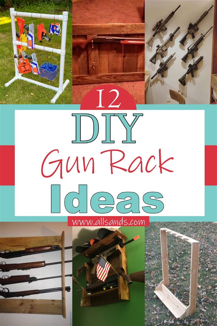 DIY Gun Rack Ideas 1